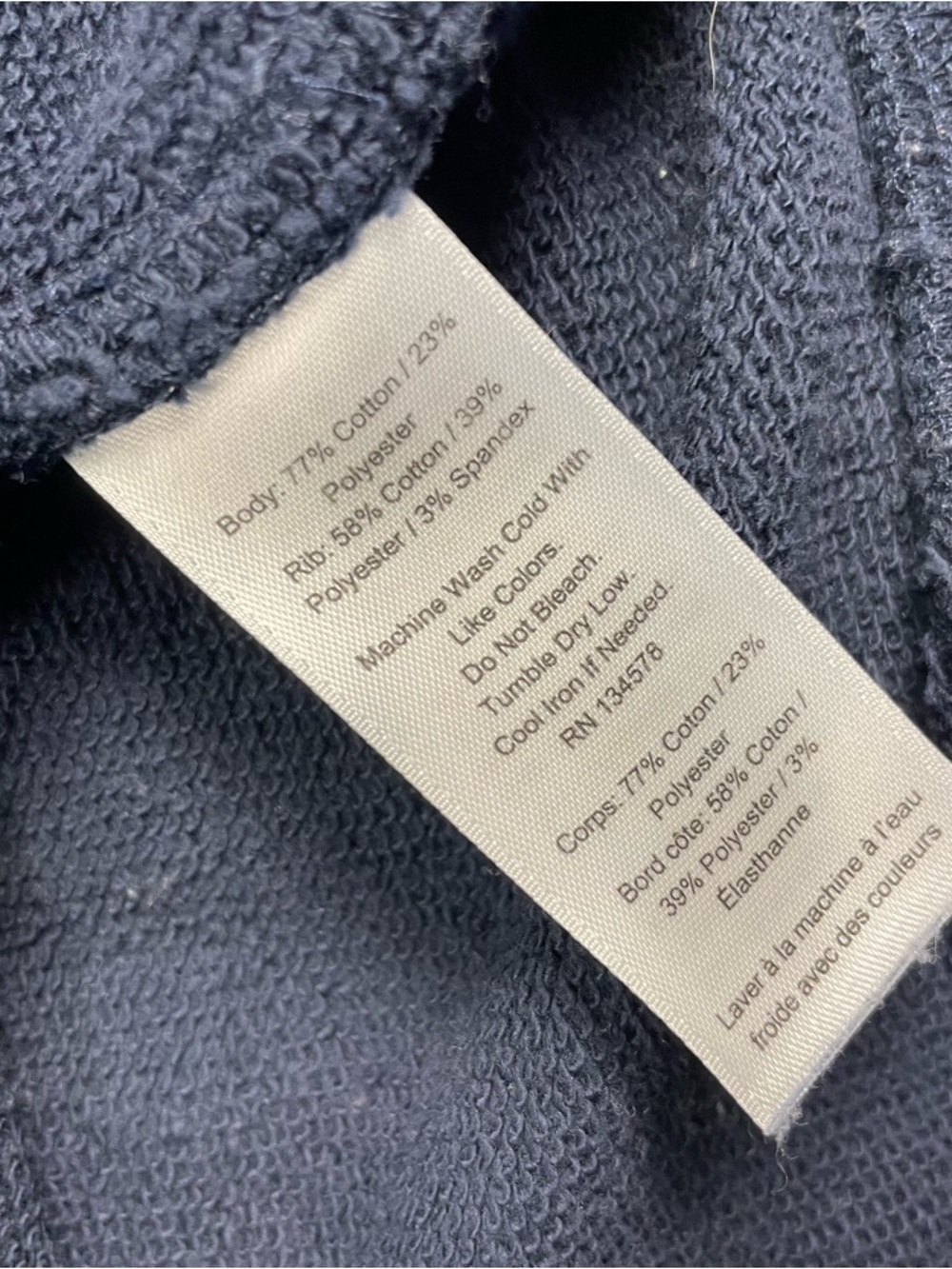 Vineyard Vines Navy Quarter Zip Pullover Small Preppy Coastal Classic - Picture 12 of 15